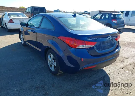 2013 Hyundai Elantra Gs z USA, uszkodzony, nr VIN KMHDH6AE6DU013434